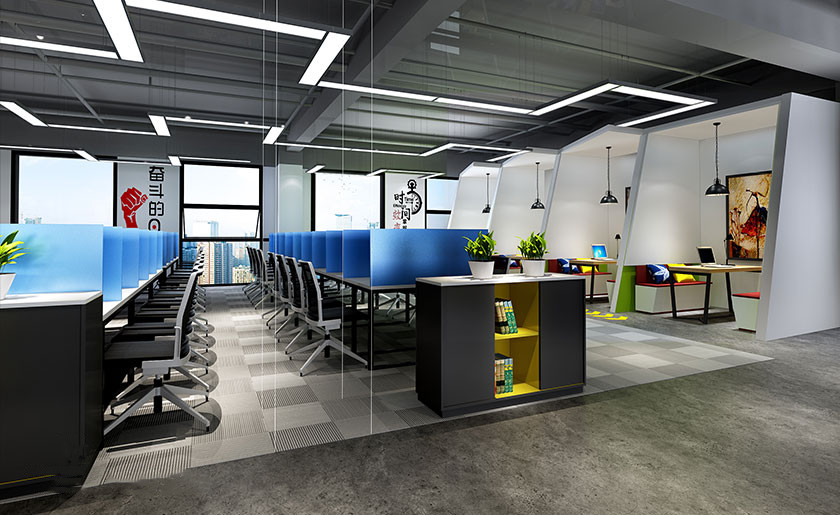 上海知名教育培訓(xùn)機構(gòu)公司辦公室裝修-第4張圖片-上海古都建筑設(shè)計集團