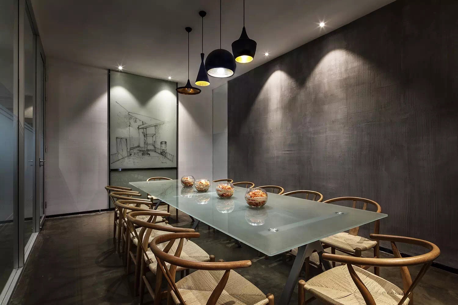 黃鋪區《明天廣場》高級灰辦公空間-第3張圖片-上海古都建筑設計集團 黃鋪區《明天廣場》高級灰辦公空間-第3張圖片-上海古都建筑設計集團