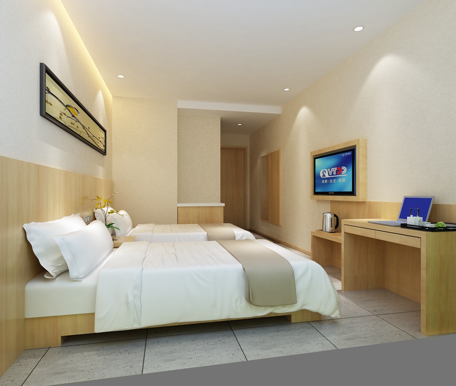 上海速8酒店裝修設計效果-第4張圖片-上海古都建筑設計集團