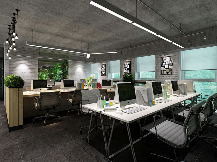 650平方英語教育培訓(xùn)機(jī)構(gòu)設(shè)計裝修-第4張圖片-上海古都建筑設(shè)計集團(tuán)