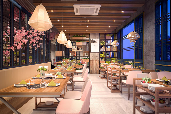 主題火鍋店裝修裝飾效果-第3張圖片-上海古都建筑設計集團