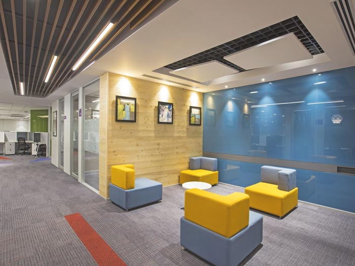 黃浦區打浦橋商務辦公室裝修實景-第2張圖片-上海古都建筑設計集團