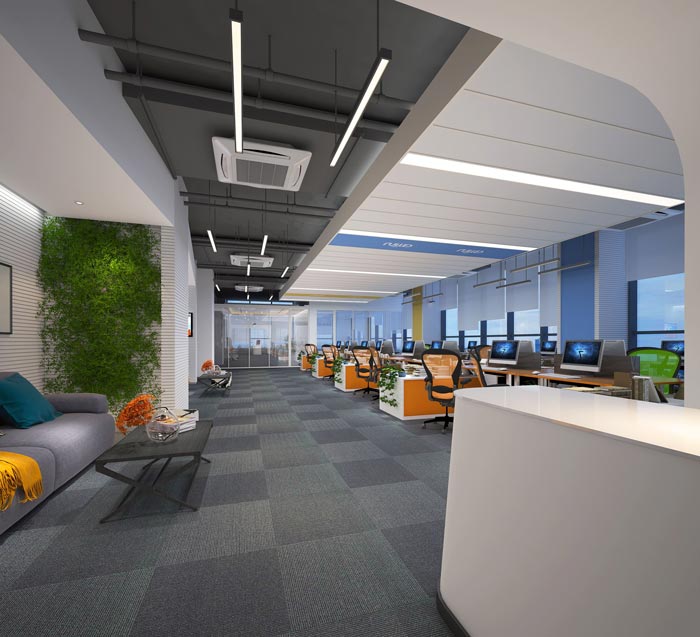 徐匯區(qū)田林500平米辦公室設(shè)計(jì)實(shí)景-第2張圖片-上海古都建筑設(shè)計(jì)集團(tuán) 徐匯區(qū)田林500平米辦公室設(shè)計(jì)實(shí)景-第2張圖片-上海古都建筑設(shè)計(jì)集團(tuán)