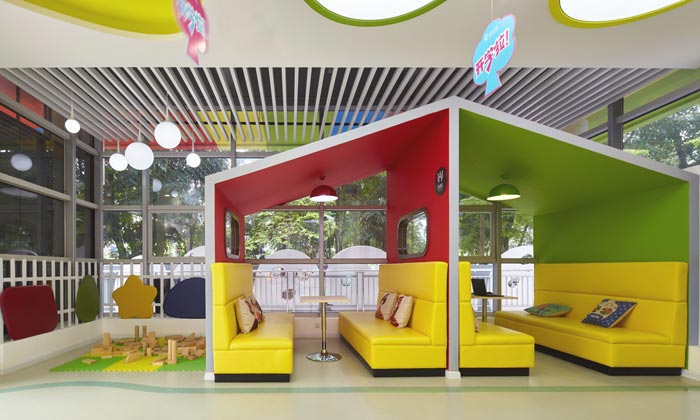 480平米幼兒早教中心裝修設計效果-第2張圖片-上海古都建筑設計集團