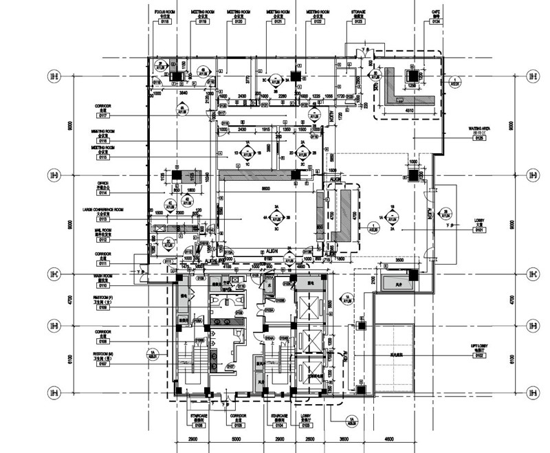 上海閔行大虹橋5100平米辦公樓裝修-第6張圖片-上海古都建筑設(shè)計集團(tuán)