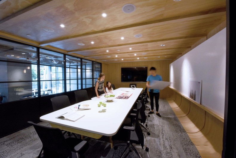 香港廣告公司總部辦公室裝修設計-第3張圖片-上海古都建筑設計集團 香港廣告公司總部辦公室裝修設計-第3張圖片-上海古都建筑設計集團