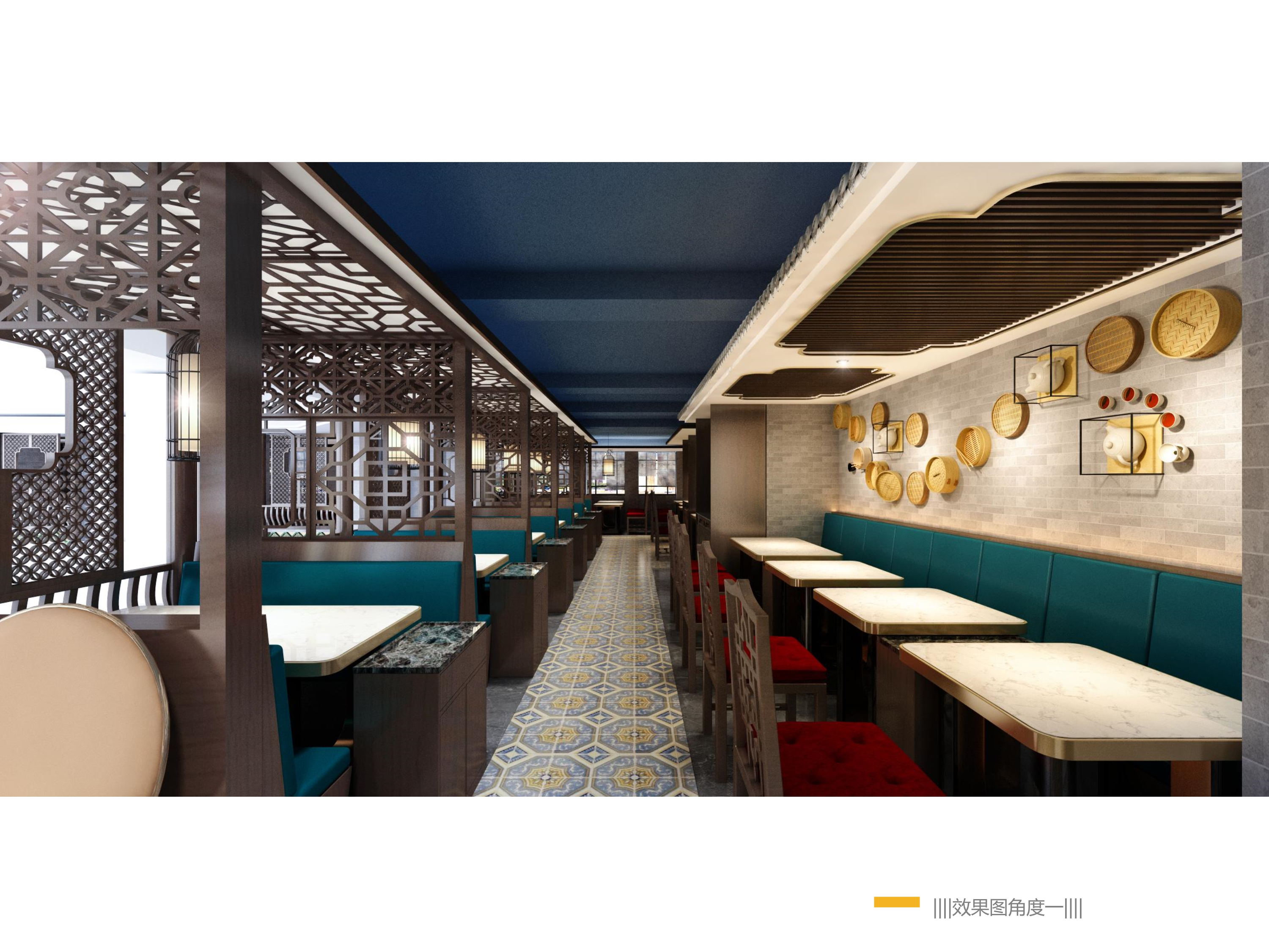 南京西路步行街餐飲設計效果圖-第3張圖片-上海古都建筑設計集團