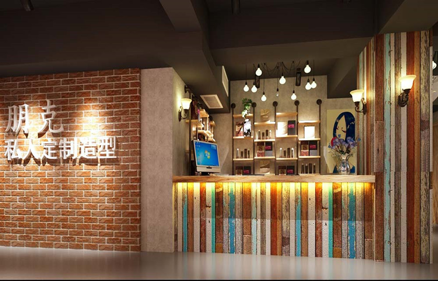 店鋪裝修設計之連鎖理發(fā)店設計-第2張圖片-上海古都建筑設計集團