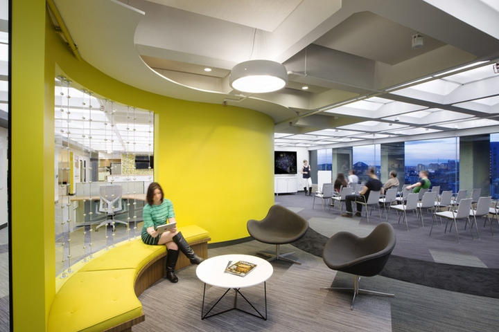 1000平米簡約風(fēng)格辦公室設(shè)計(jì)圖-第3張圖片-上海古都建筑設(shè)計(jì)集團(tuán)