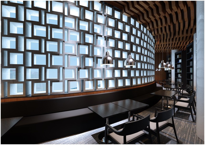 350平特色餐飲店設計裝潢圖片-第3張圖片-上海古都建筑設計集團