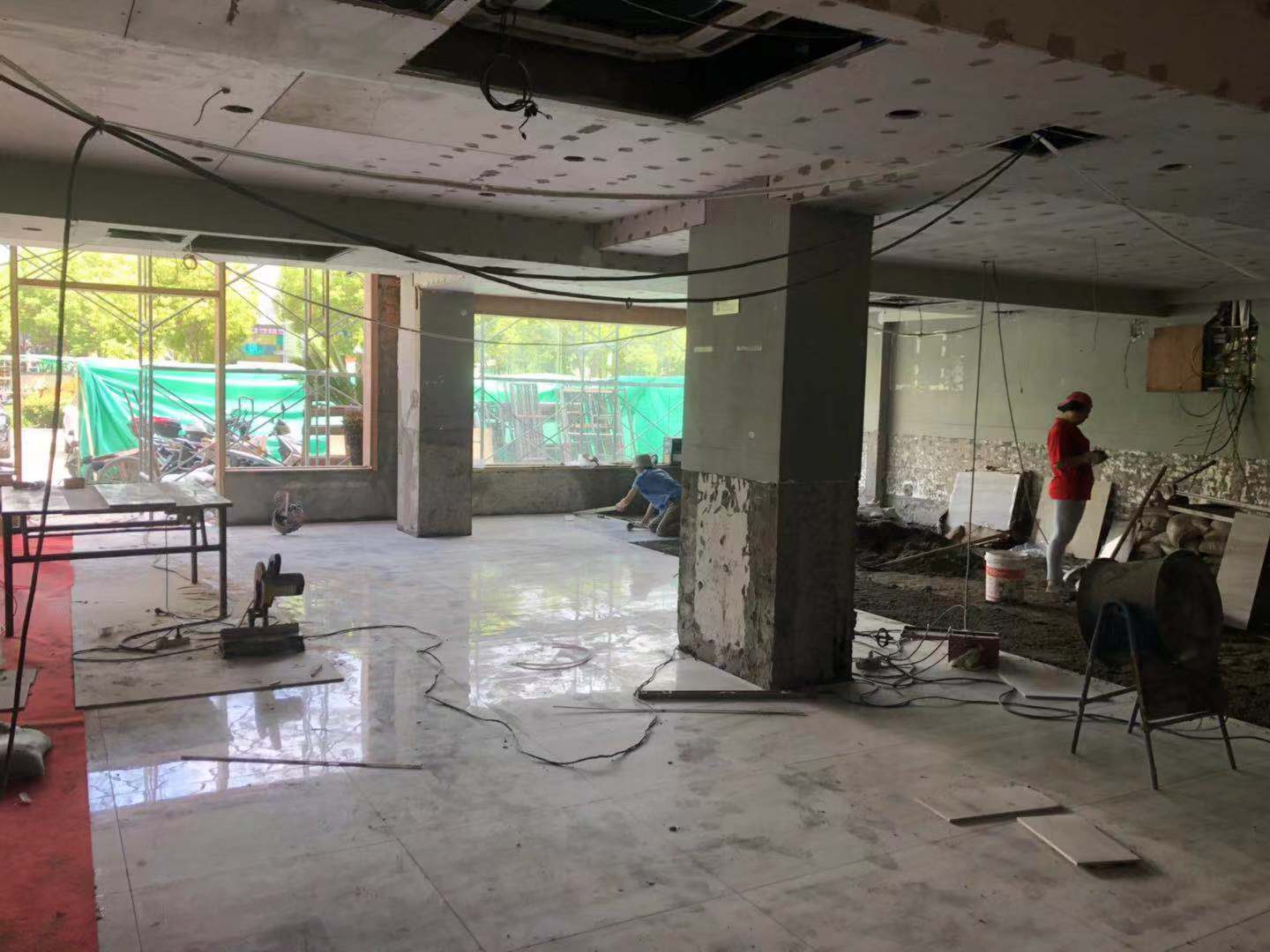 嘉定江橋500平米飯店裝修施工相冊-第2張圖片-上海古都建筑設(shè)計集團