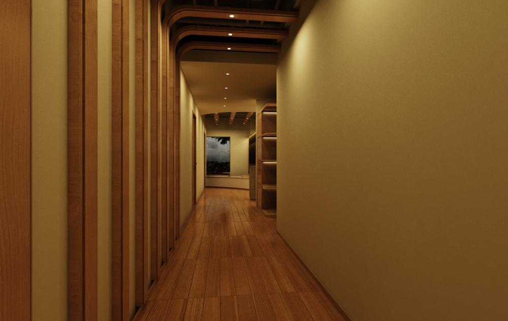 瑜伽館600平裝修設計效果圖-第5張圖片-上海古都建筑設計集團