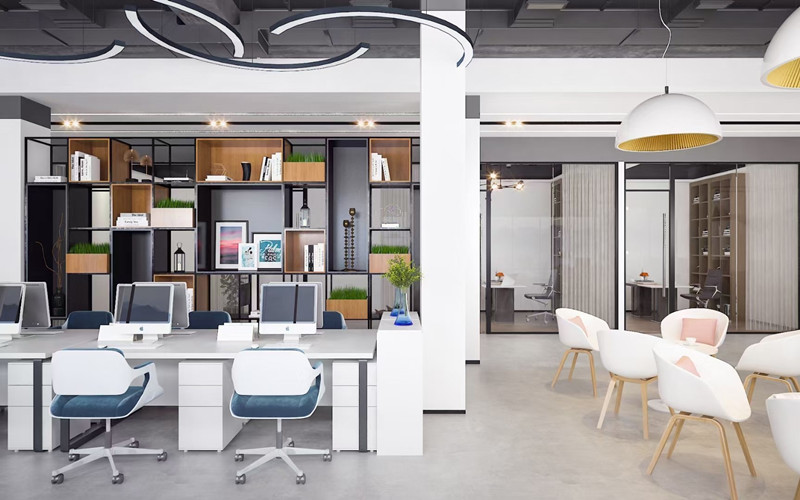 6800平工業風格辦公室設計裝潢-第7張圖片-上海古都建筑設計集團