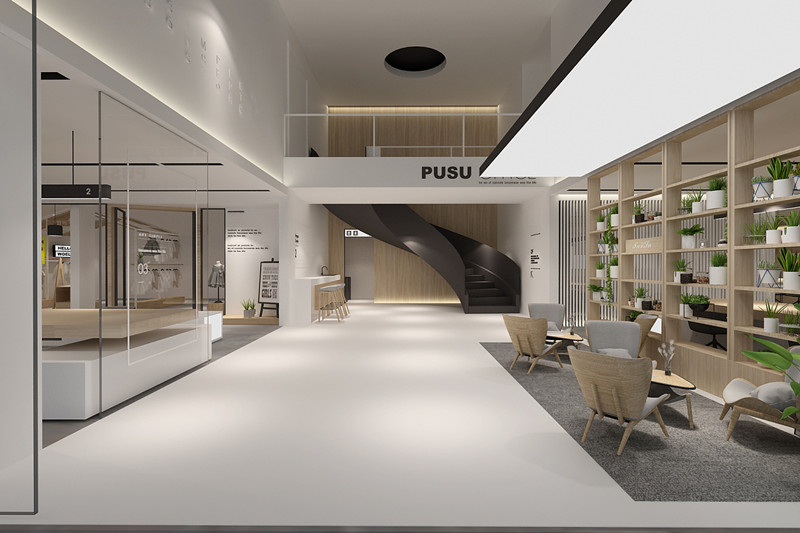 徐匯340平米辦公室設計效果圖片-第1張圖片-上海古都建筑設計集團