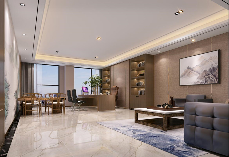 1000平珠寶公司辦公室設計裝修效果-第2張圖片-上海古都建筑設計集團