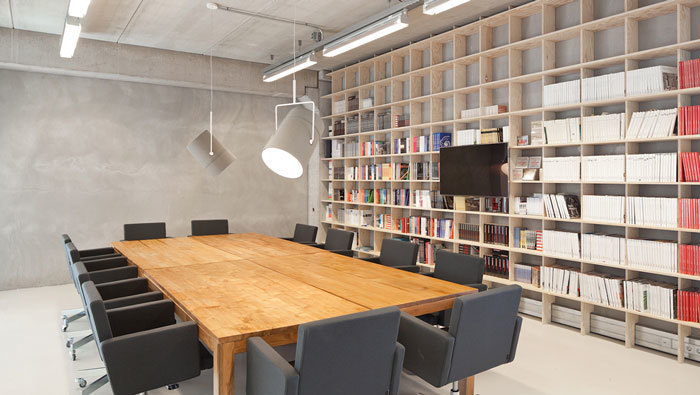 浦東陸家嘴高端寫字樓裝修效果1380平米-第1張圖片-上海古都建筑設(shè)計集團