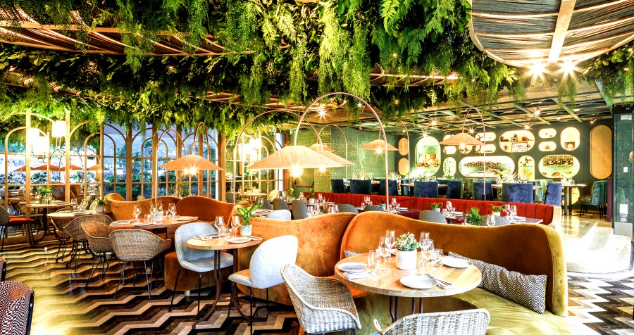 復(fù)古主題的餐廳設(shè)計裝潢效果-第1張圖片-上海古都建筑設(shè)計集團