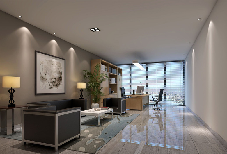 服裝行業簡約風格辦公室裝修設計圖-第3張圖片-上海古都建筑設計集團