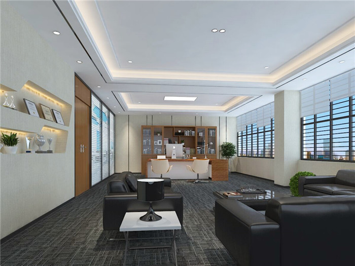 黃浦南京西路明天廣場辦公室設計裝潢圖-第4張圖片-上海古都建筑設計集團