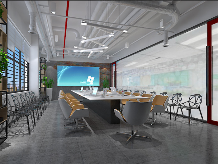 黃浦南京西路明天廣場辦公室設計裝潢圖-第5張圖片-上海古都建筑設計集團