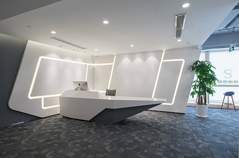 黃浦新華聯大廈辦公樓裝潢設計效果-第1張圖片-上海古都建筑設計集團