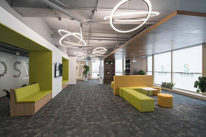 黃浦新華聯大廈辦公樓裝潢設計效果-第2張圖片-上海古都建筑設計集團