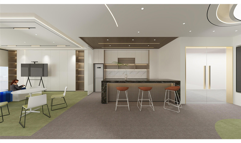 上海徐匯區芒果廣場辦公室裝修設計效果-第4張圖片-上海古都建筑設計集團