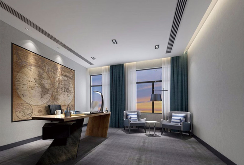 黃浦辦公樓裝潢設(shè)計_1780平金融公司辦公室-第5張圖片-上海古都建筑設(shè)計集團