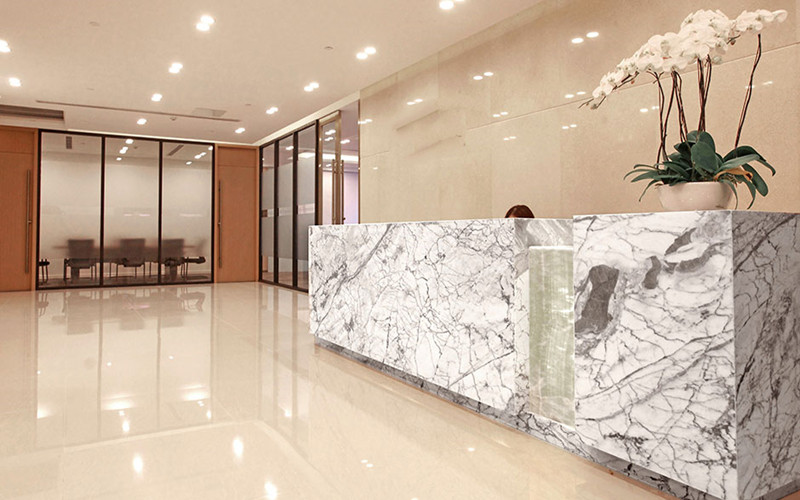 浦東辦公室裝修設(shè)計-能源公司辦公室圖片-第1張圖片-上海古都建筑設(shè)計集團