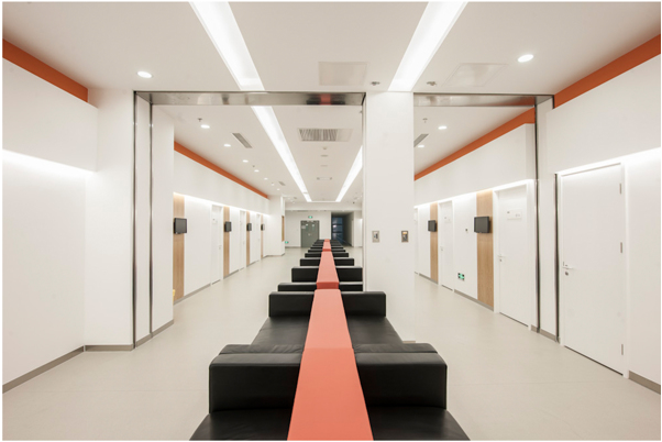 1500平醫療健康服務公司辦公室設計裝修圖-第3張圖片-上海古都建筑設計集團