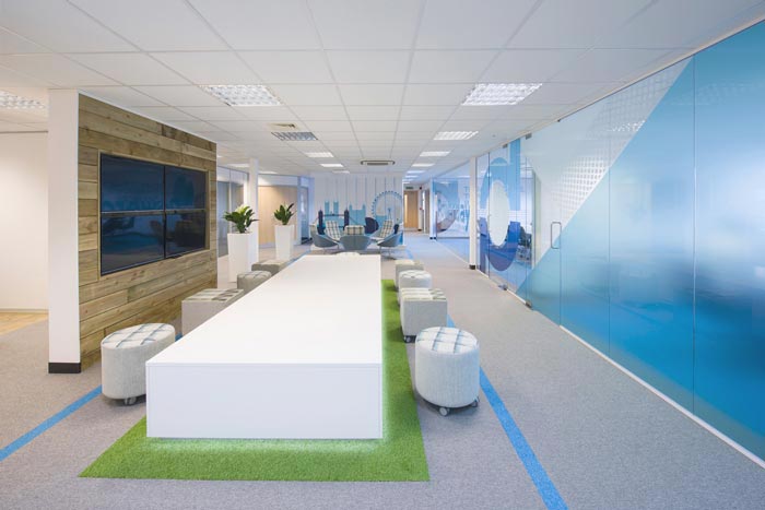 浦東新能源科技公司辦公室裝修設計案例-第1張圖片-上海古都建筑設計集團