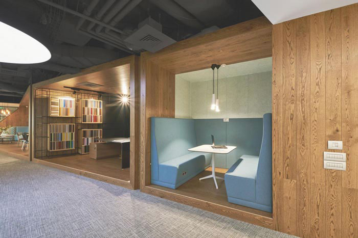 青浦精密儀器公司辦公室裝修設計-第4張圖片-上海古都建筑設計集團