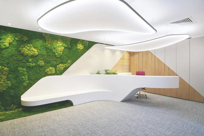 青浦精密儀器公司辦公室裝修設計-第1張圖片-上海古都建筑設計集團