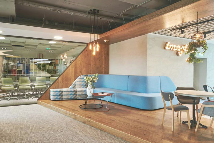 青浦精密儀器公司辦公室裝修設計-第2張圖片-上海古都建筑設計集團