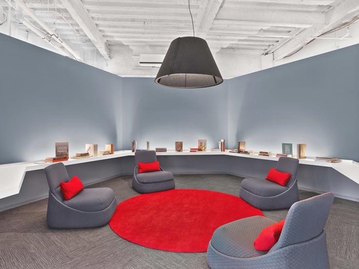 金山辦公室裝修通信服務公司設計案例-第6張圖片-上海古都建筑設計集團