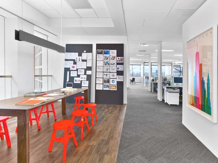 金山辦公室裝修通信服務公司設計案例-第2張圖片-上海古都建筑設計集團