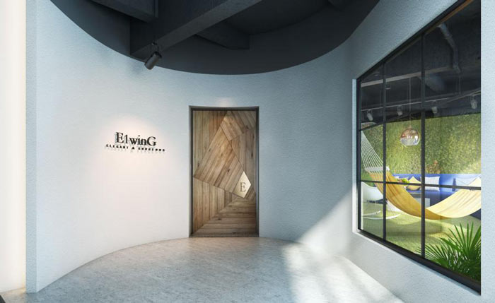 普陀辦公室裝修女裝公司設計-第2張圖片-上海古都建筑設計集團