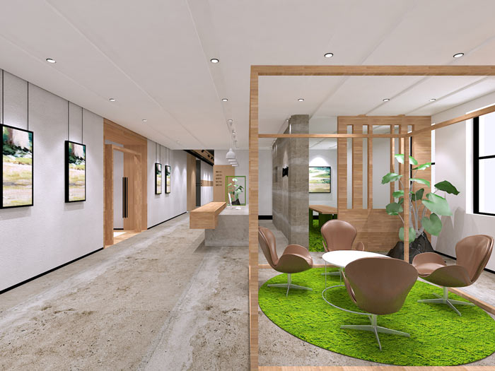 徐匯辦公室裝修童裝公司設計-第2張圖片-上海古都建筑設計集團