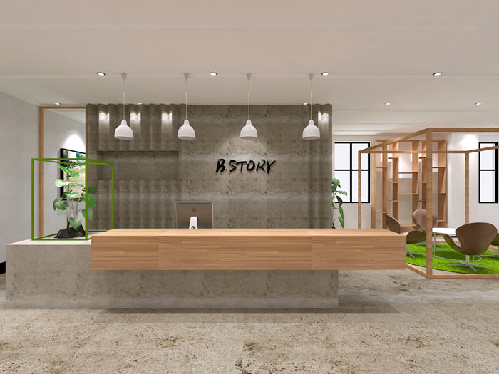 徐匯辦公室裝修童裝公司設計-第1張圖片-上海古都建筑設計集團