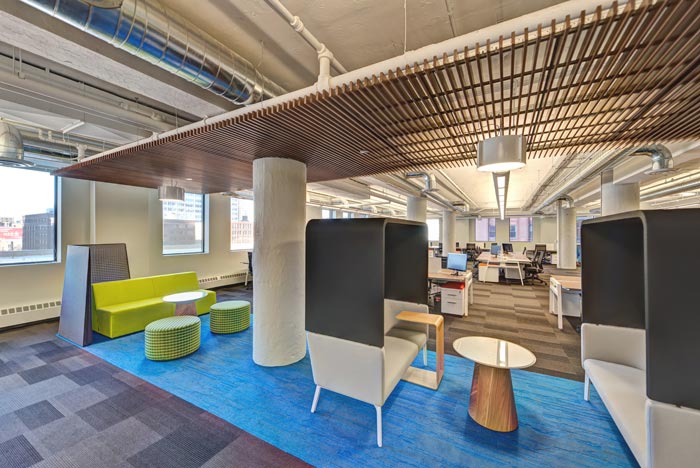 金山辦公室裝修服飾總部設(shè)計案例-第4張圖片-上海古都建筑設(shè)計集團 金山辦公室裝修服飾總部設(shè)計案例-第4張圖片-上海古都建筑設(shè)計集團