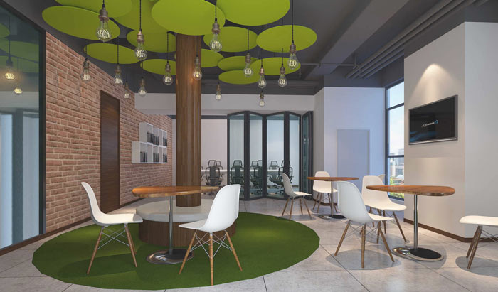 普陀辦公室裝修廣告代理公司裝修設計案例-第3張圖片-上海古都建筑設計集團 普陀辦公室裝修廣告代理公司裝修設計案例-第3張圖片-上海古都建筑設計集團