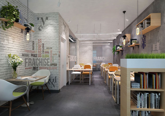 徐匯650平方教育辦公室裝修設計案例-第1張圖片-上海古都建筑設計集團