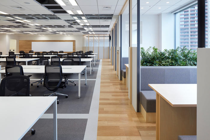 普陀國際貿(mào)易公司辦公室裝修設(shè)計案例-第2張圖片-上海古都建筑設(shè)計集團(tuán)