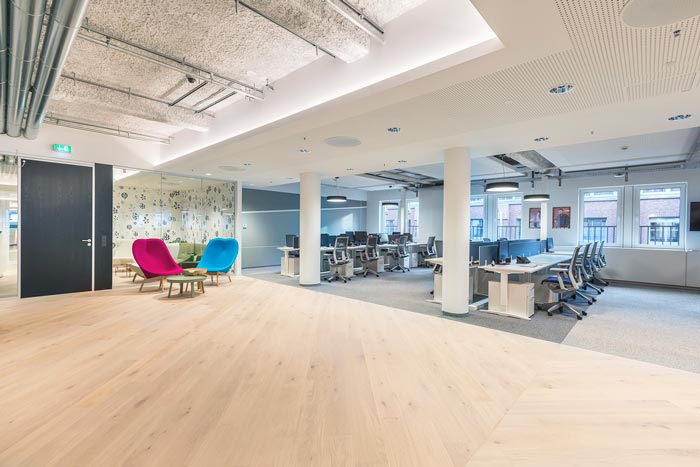 浦東軟件開發公司辦公室裝修設計效果圖-第2張圖片-上海古都建筑設計集團