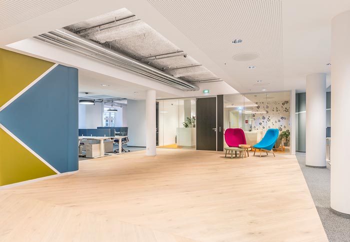 浦東軟件開發公司辦公室裝修設計效果圖-第1張圖片-上海古都建筑設計集團