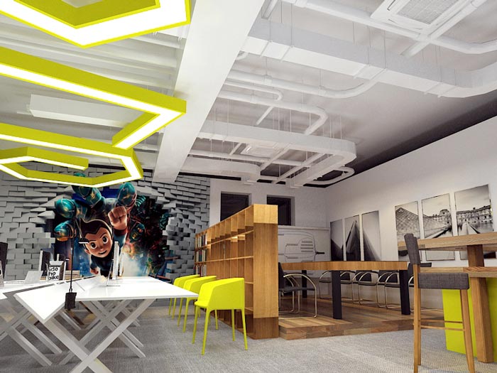 普陀120平方辦公室裝修效果圖-第3張圖片-上海古都建筑設計集團 普陀120平方辦公室裝修效果圖-第3張圖片-上海古都建筑設計集團