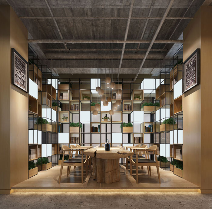 寶山區120平電子商務辦公室裝修設計-第3張圖片-上海古都建筑設計集團