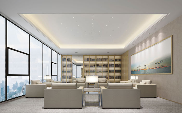 普陀區廣告公司辦公室裝修設計-第4張圖片-上海古都建筑設計集團