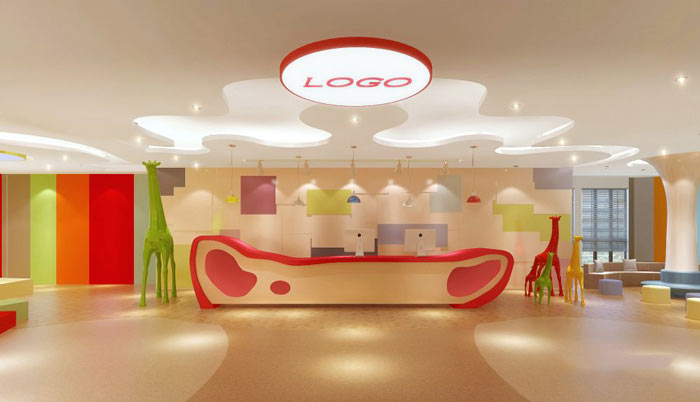 浦東新區(qū)辦公室裝修早教中心設計案例-第1張圖片-上海古都建筑設計集團