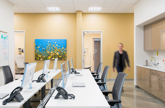 嘉定區辦公室裝修健康療養中心設計案例-第4張圖片-上海古都建筑設計集團